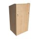 AV Lectern 12 wood veneer 650mm x 550mm x 1240mm (WxDxH)